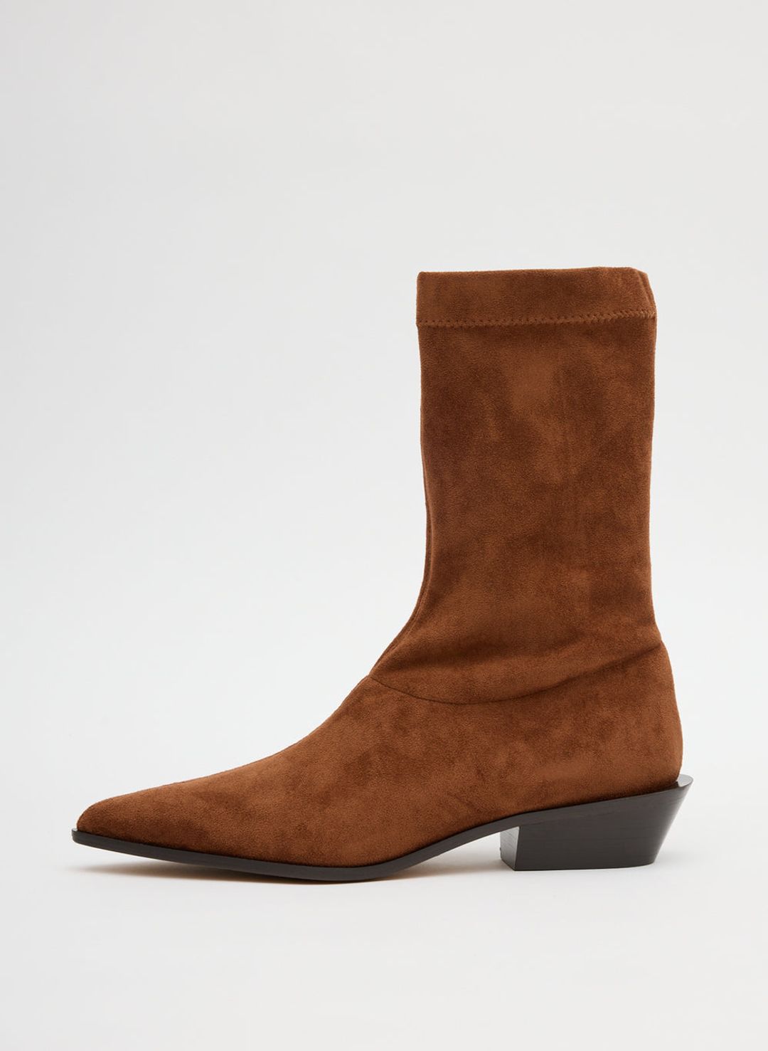 Faux suede Leo boot