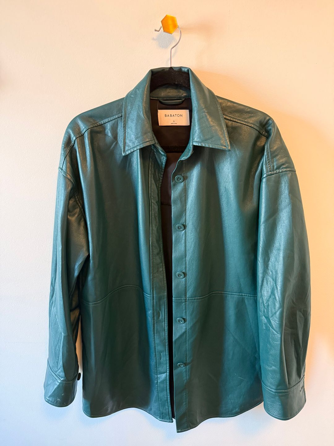 Babaton by Aritzia Faux Leather Jacket 