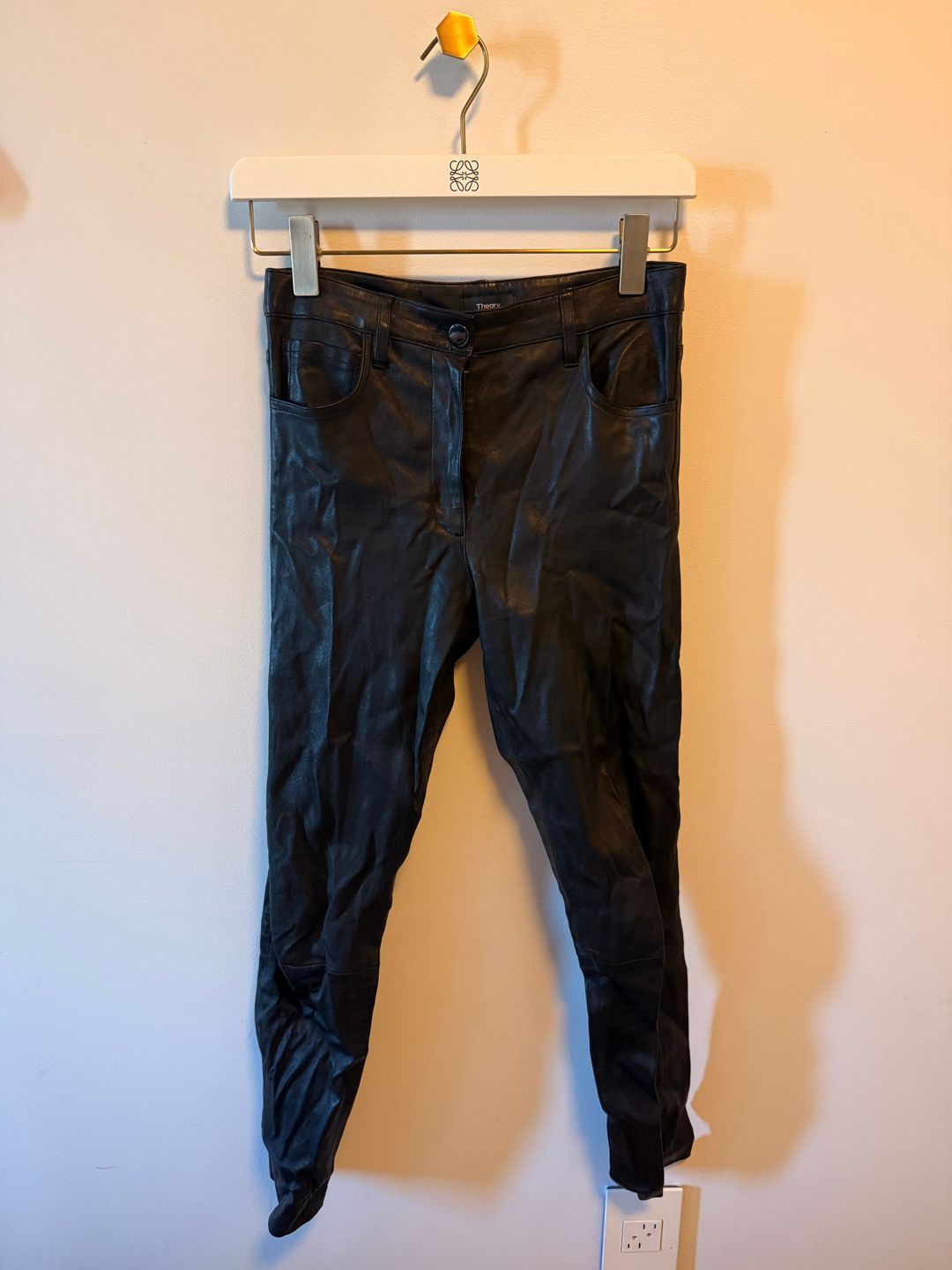 Leather Skinny Pants