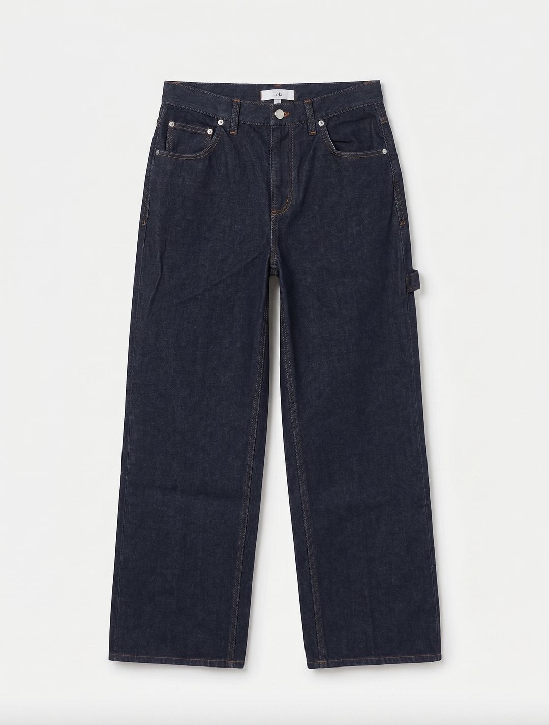 Indigo Denim Slouchy Carpenter Jean