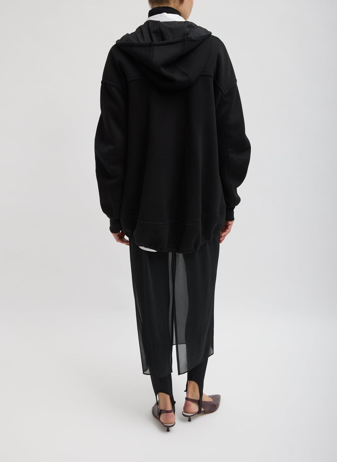 Techy Viscose Zip Up Hoodie #8
