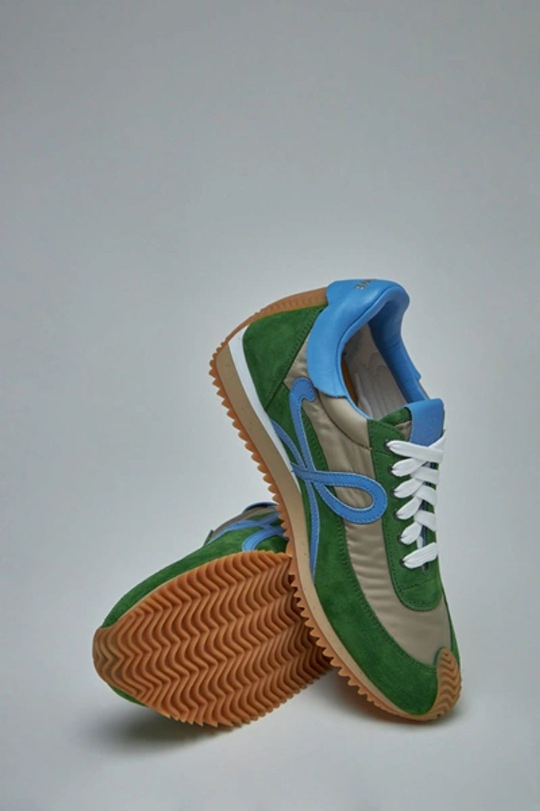 Flow Colorblock Runner Sneakers In 2857 Linenlight D #4