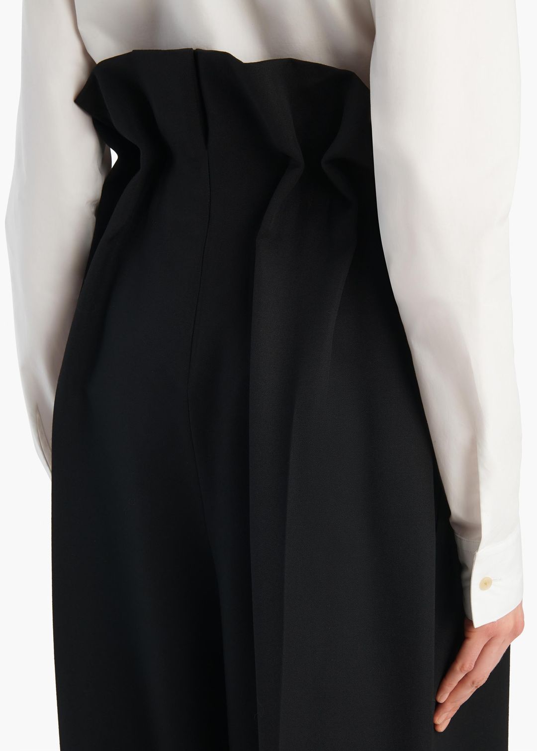 Kira Pant in Black Wool #6