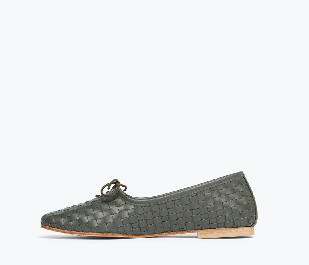 JADA HANDWOVEN BALLET FLAT #4