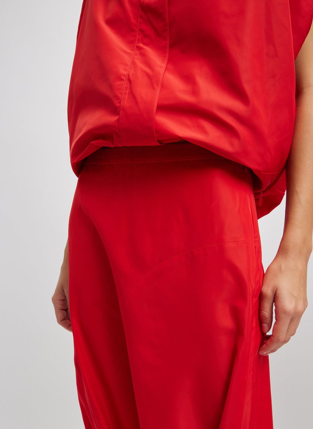 Italian Sporty Nylon Tie Skirt #3