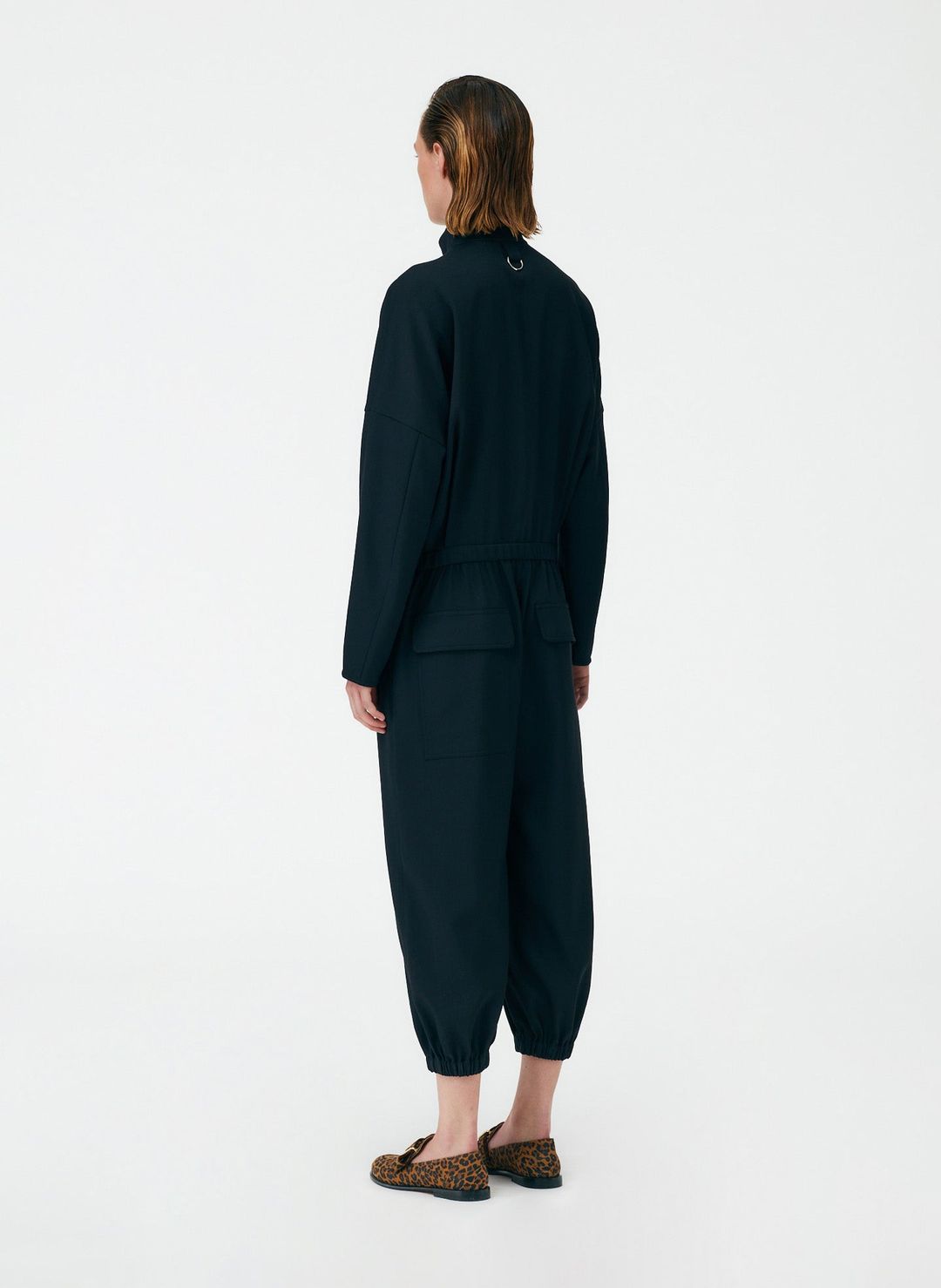 Chalky Drape Zip Up Jumpsuit #12