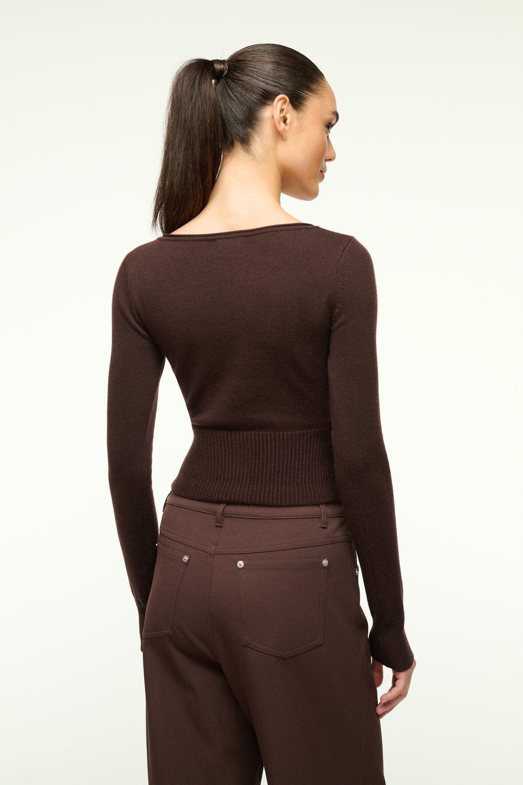SABRINA SWEATER | DARK CHOCOLATE #4