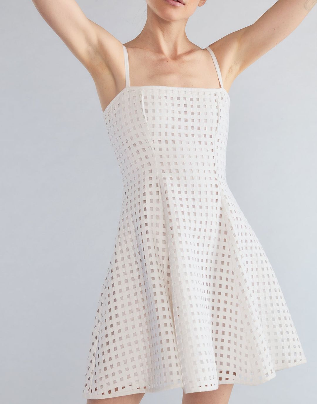 Birdcage Mini Dress #4