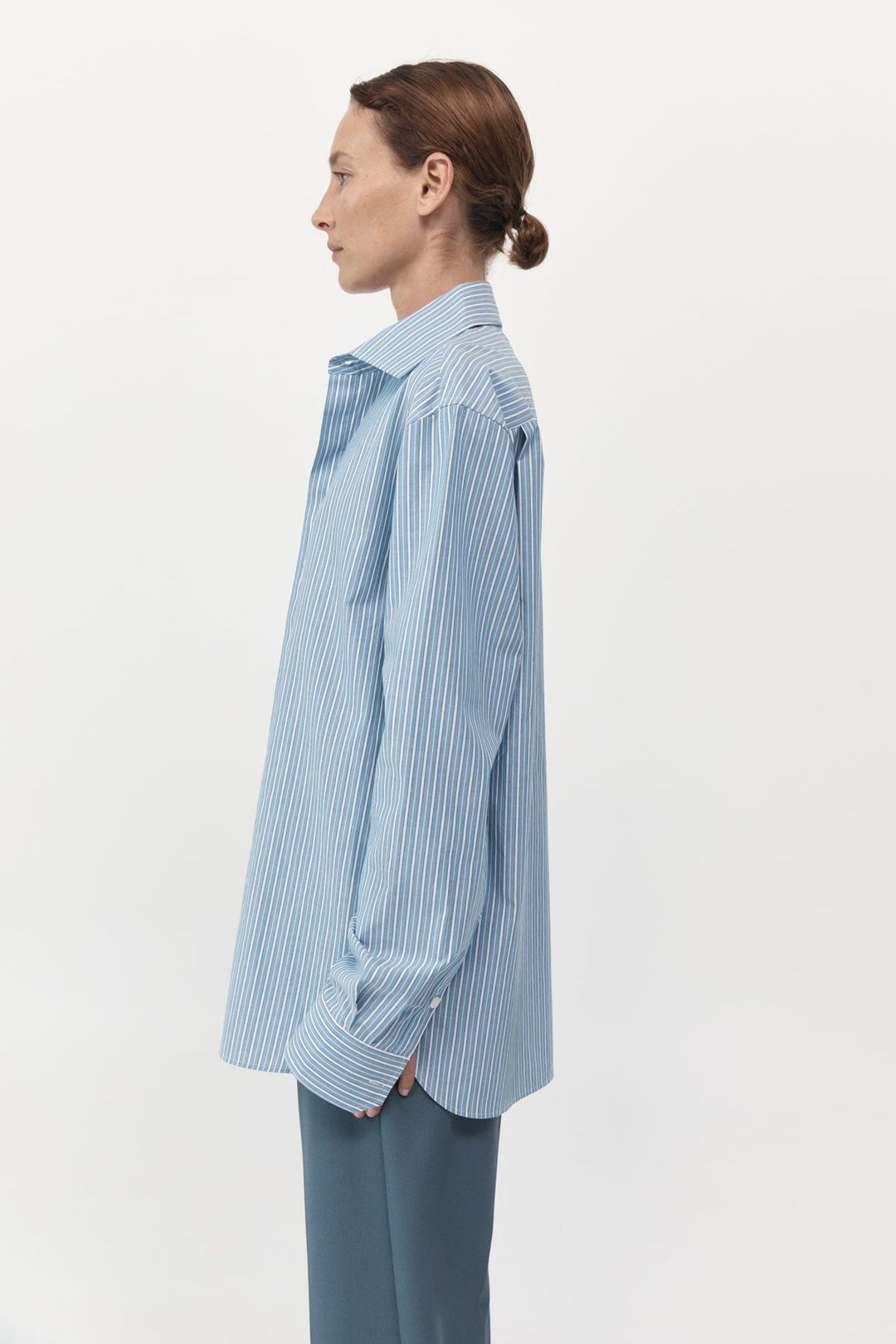 Homme Shirt - Blue Stripe