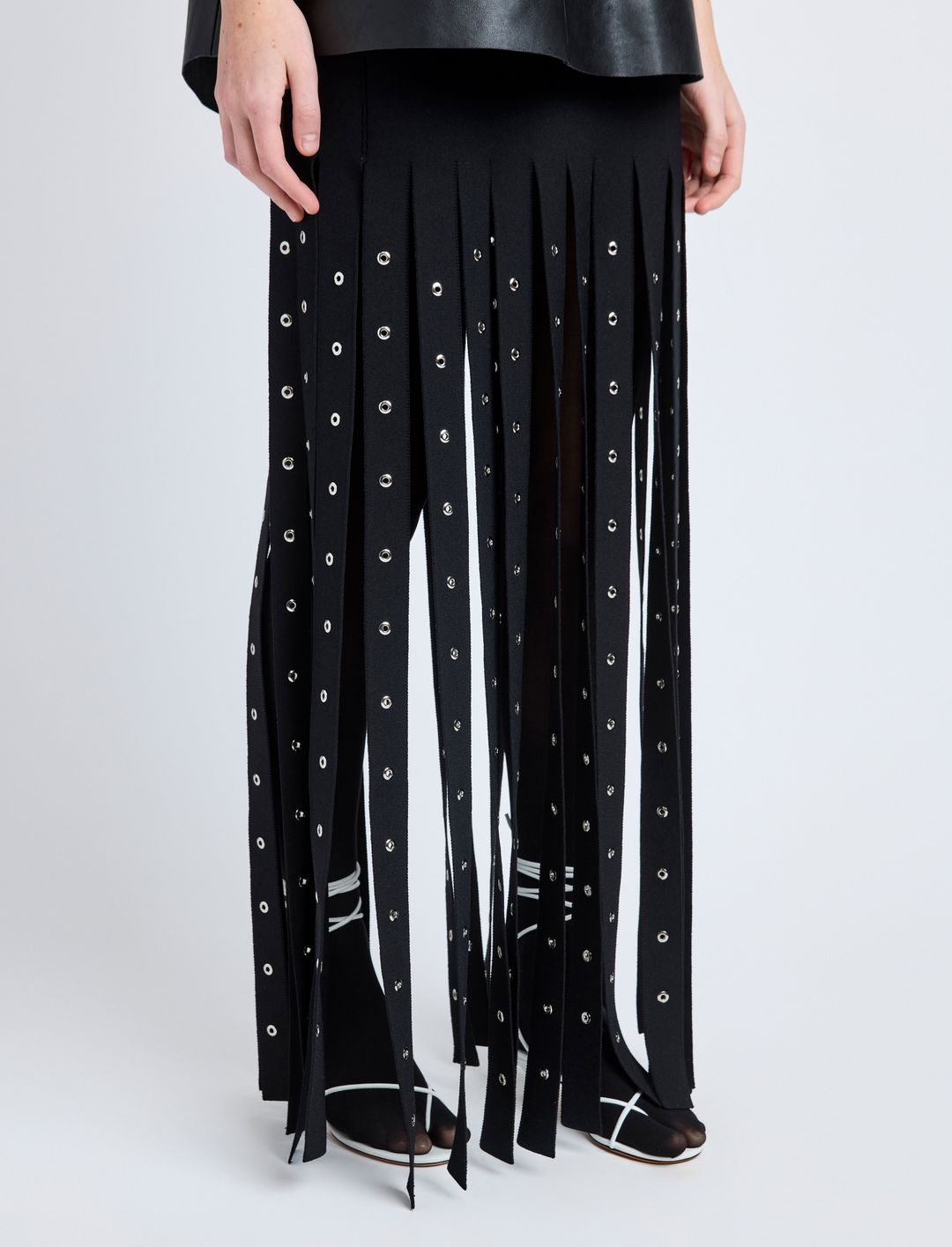 Effe Skirt in Compact Viscose Knit #5