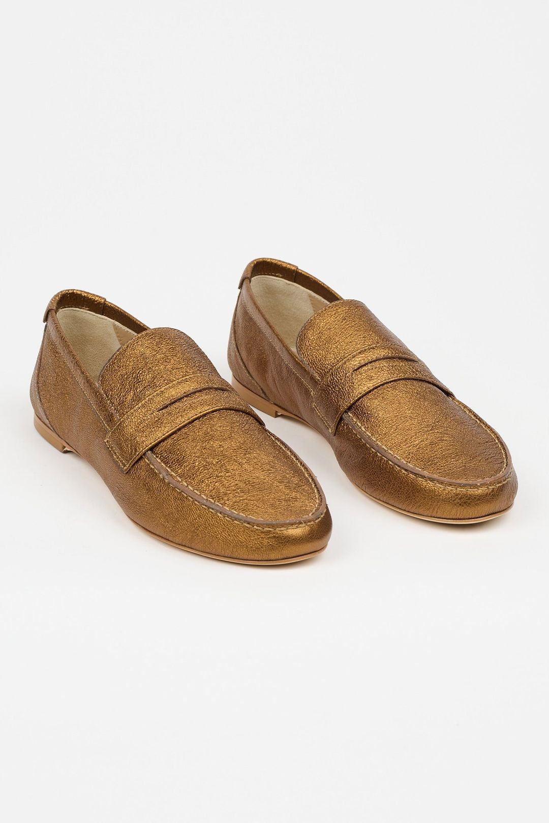The Penny Loafer in Bronze