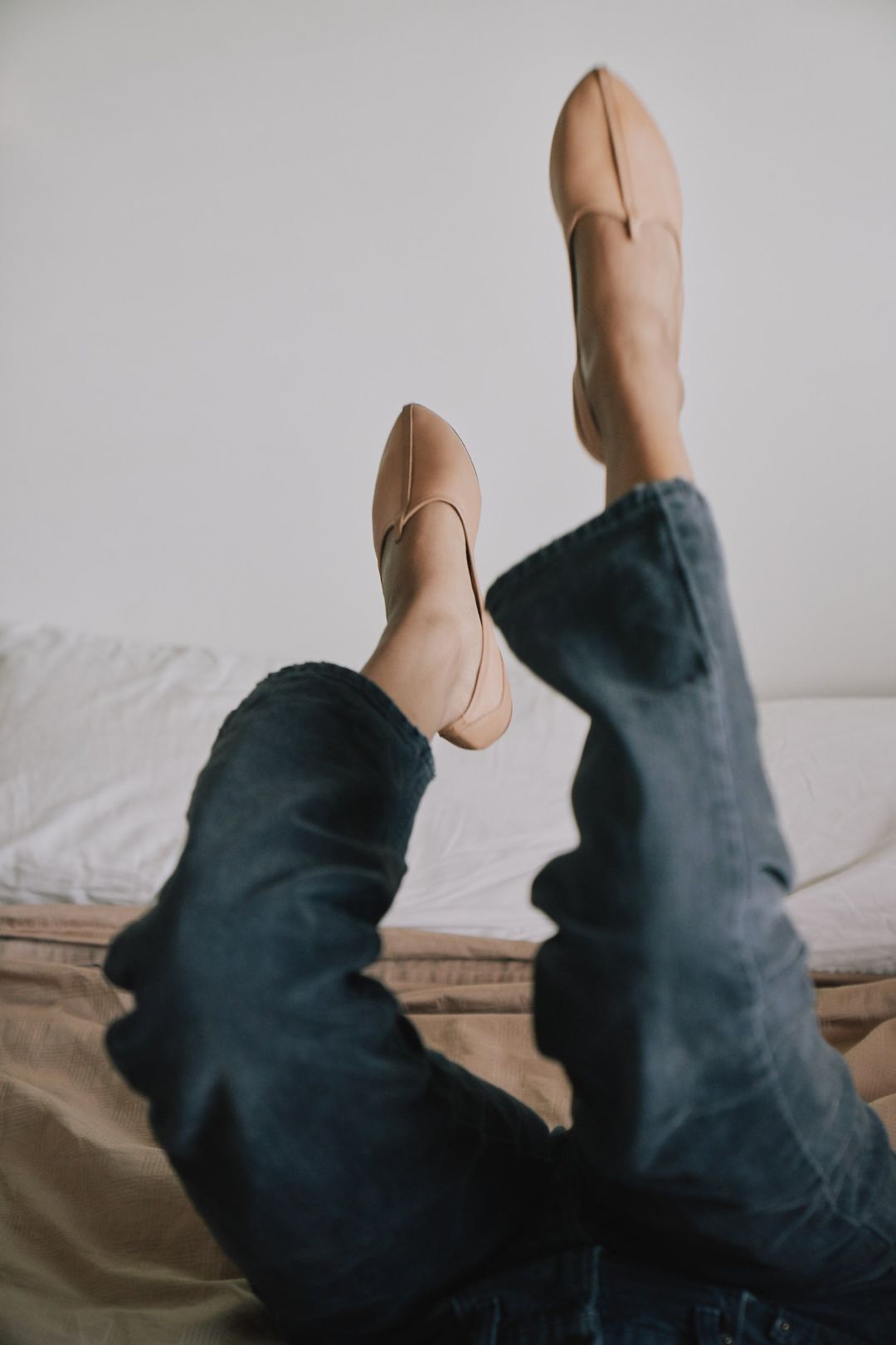 The Jutti Slipper in Bare #8
