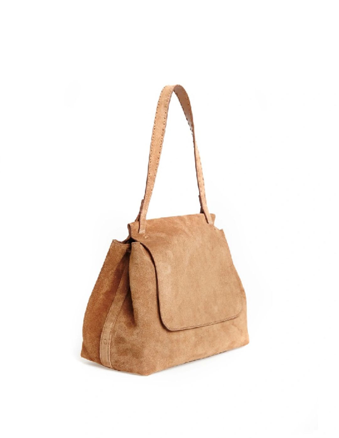Sidekick Suede Bag In Brown #3