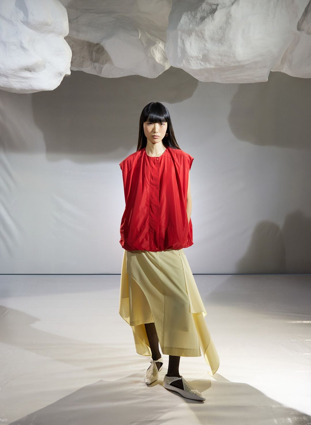 Italian Sporty Nylon Sleeveless Blousant Vest #11