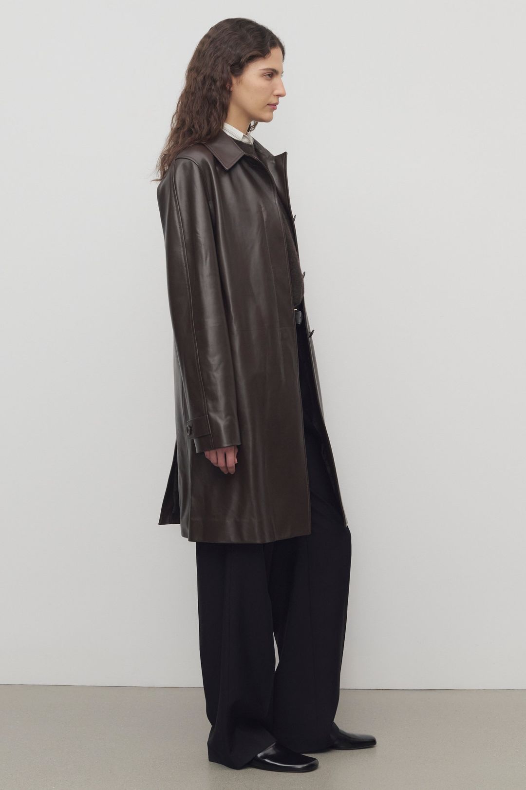 Gracia Coat in Leather #4