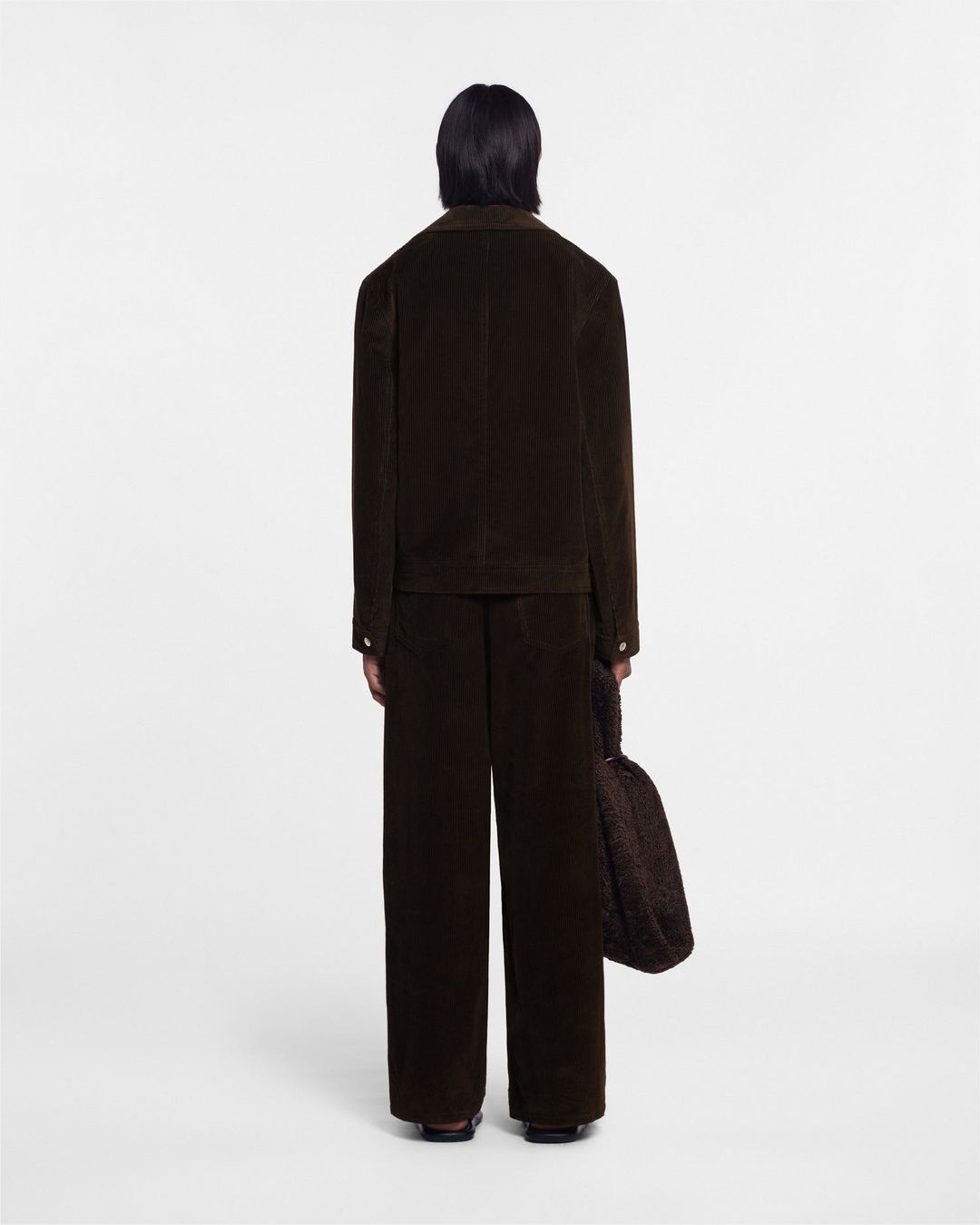 Larry - Sale Corduroy Jacket - Dark Brown #3