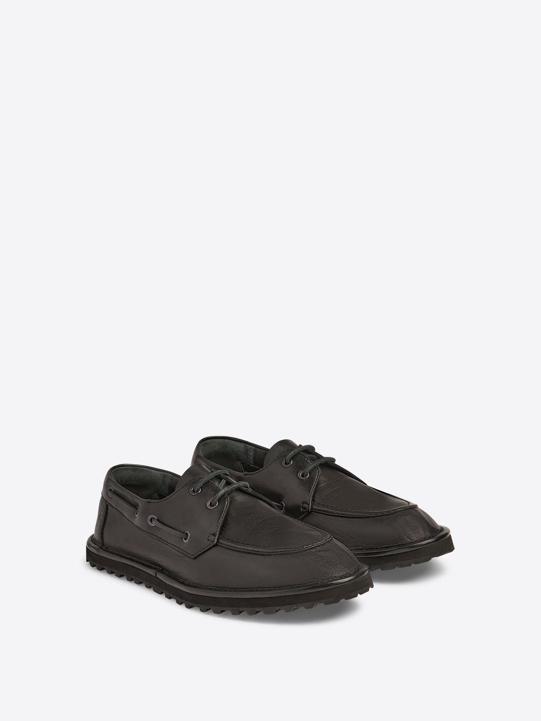 Leather boat shoes #3