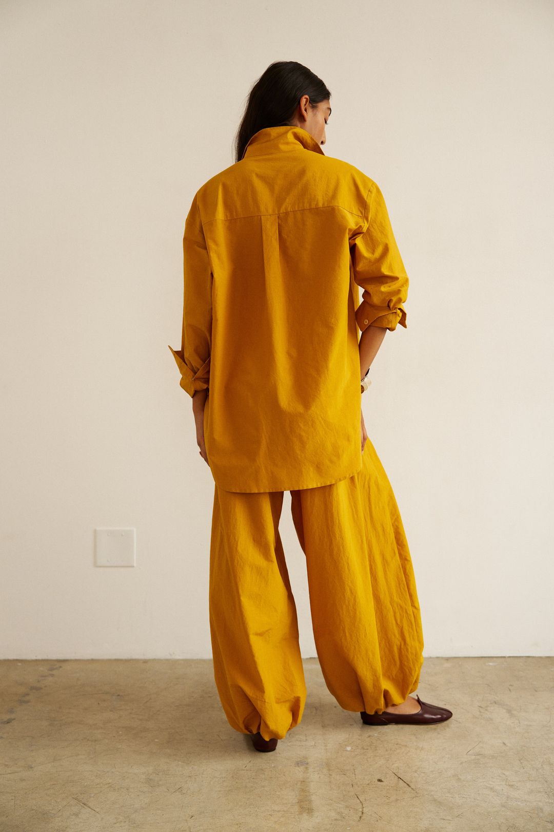 The Balloon Pant in Turmeric #13