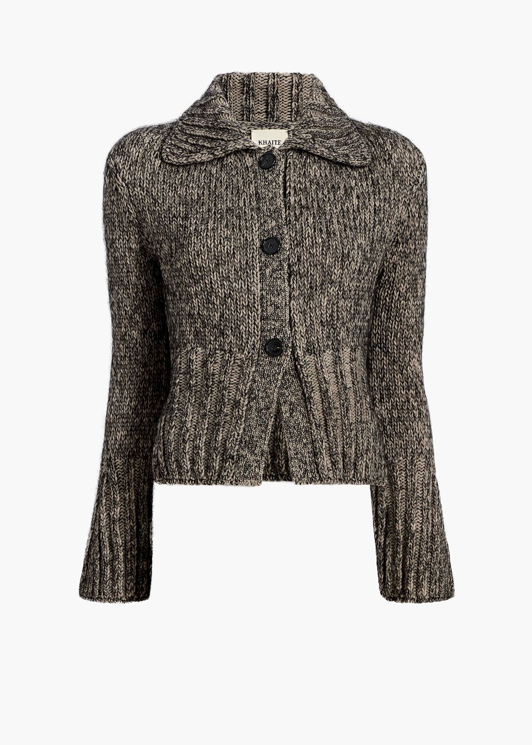 Takeo Cardigan in Sepia and Black Multi