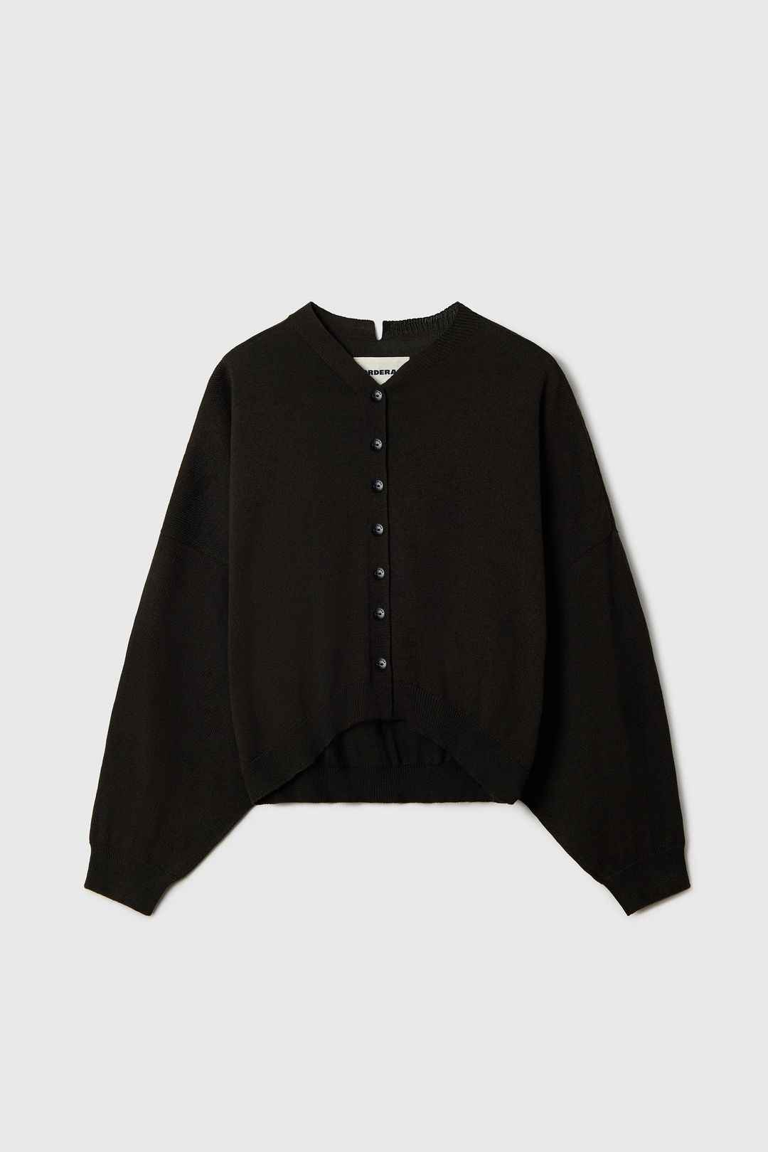 COTTON & CASHMERE CARDIGAN DARK MOSS #5
