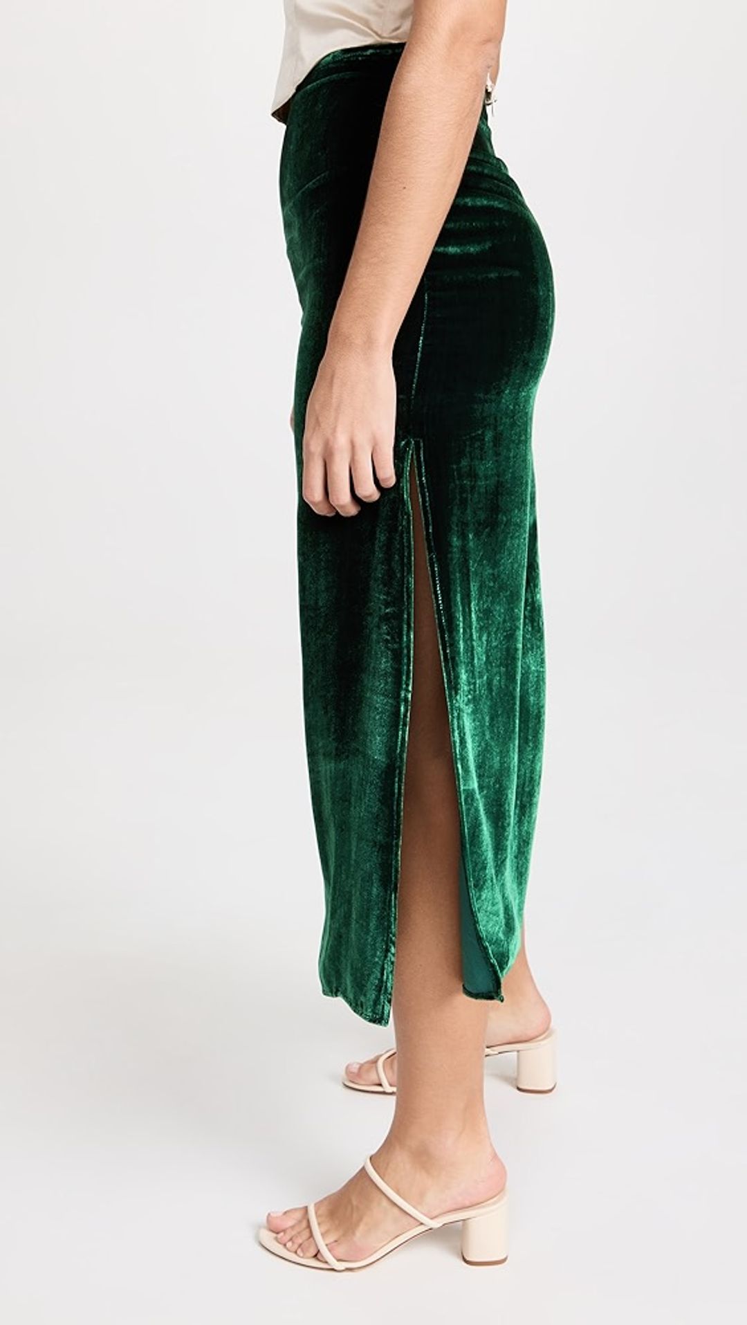 Baylee Velvet Skirt #3