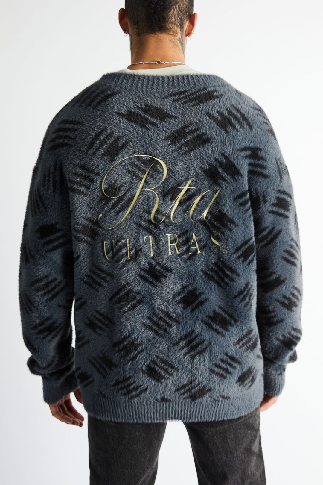 ZEPHYR SWEATER CARDIGAN | BLACK METAL RTA #3