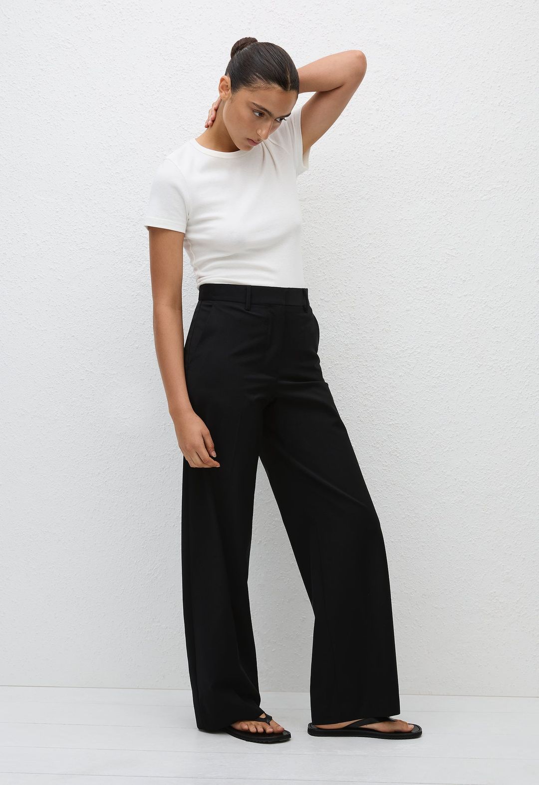 Relaxed Tailored Trouser - Black #3