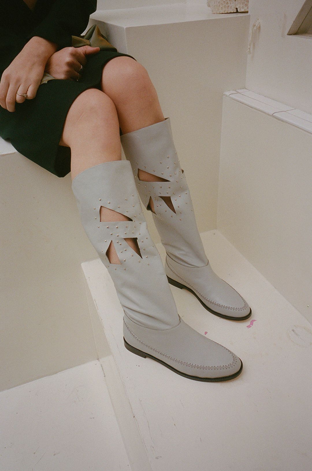 SOL BOOT, GRIS CALF #4
