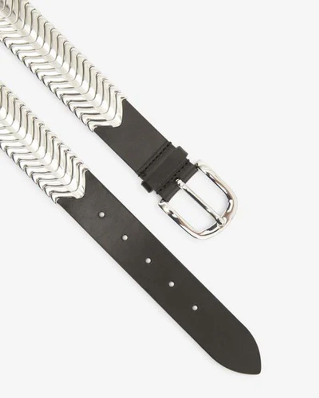 Leather Tehora Belt in Black #2
