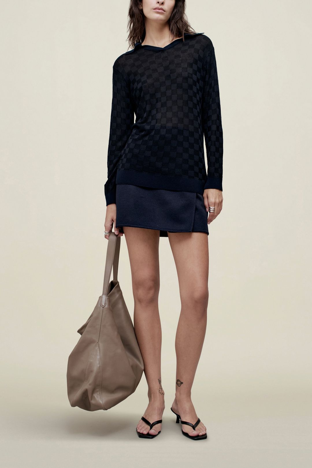 Caleb Polo in Slinky Gingham #5