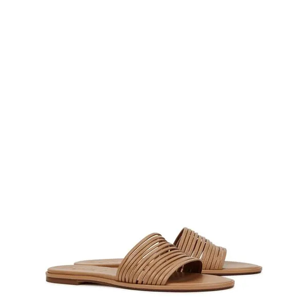 Noa leather slides