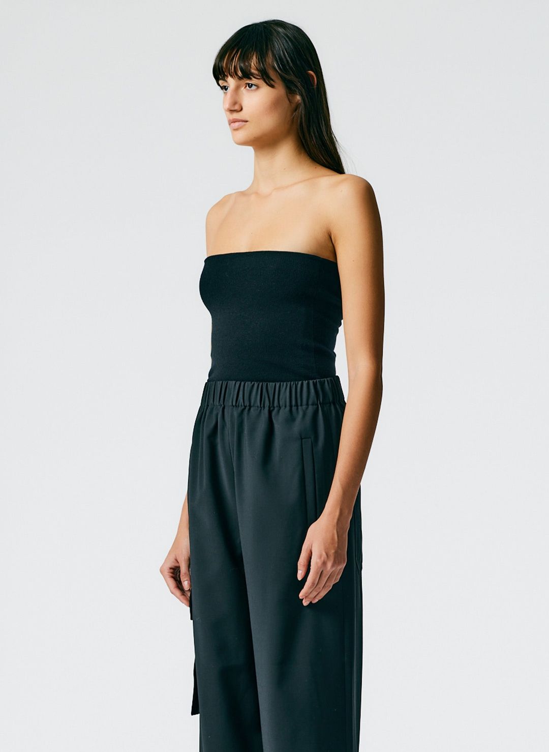 Compact Stretch Cashmere Tube Top #2