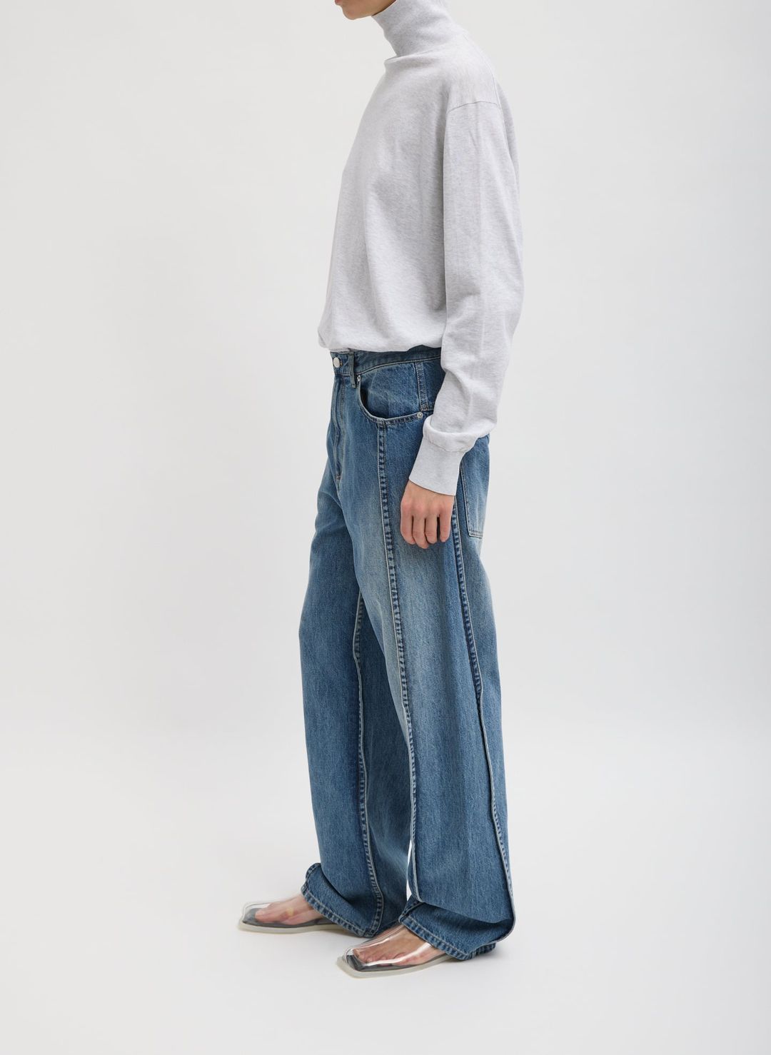 Spring Denim Tuck Jean #4