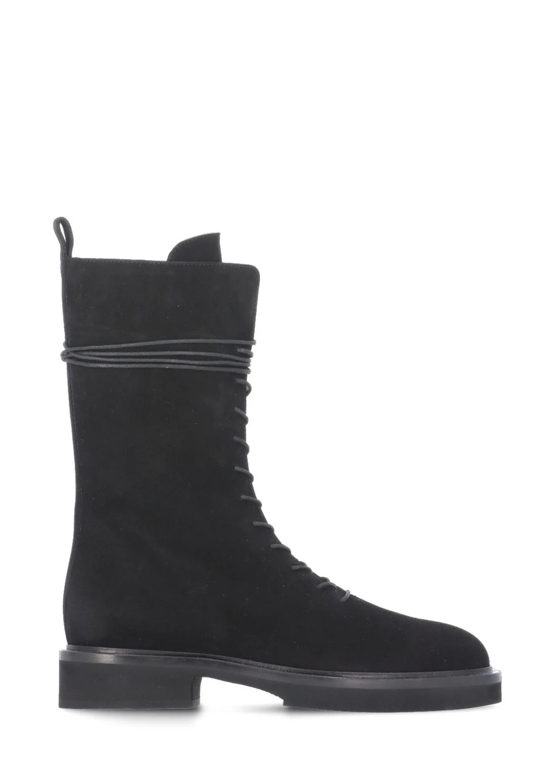 Conley Boots in Black Suede