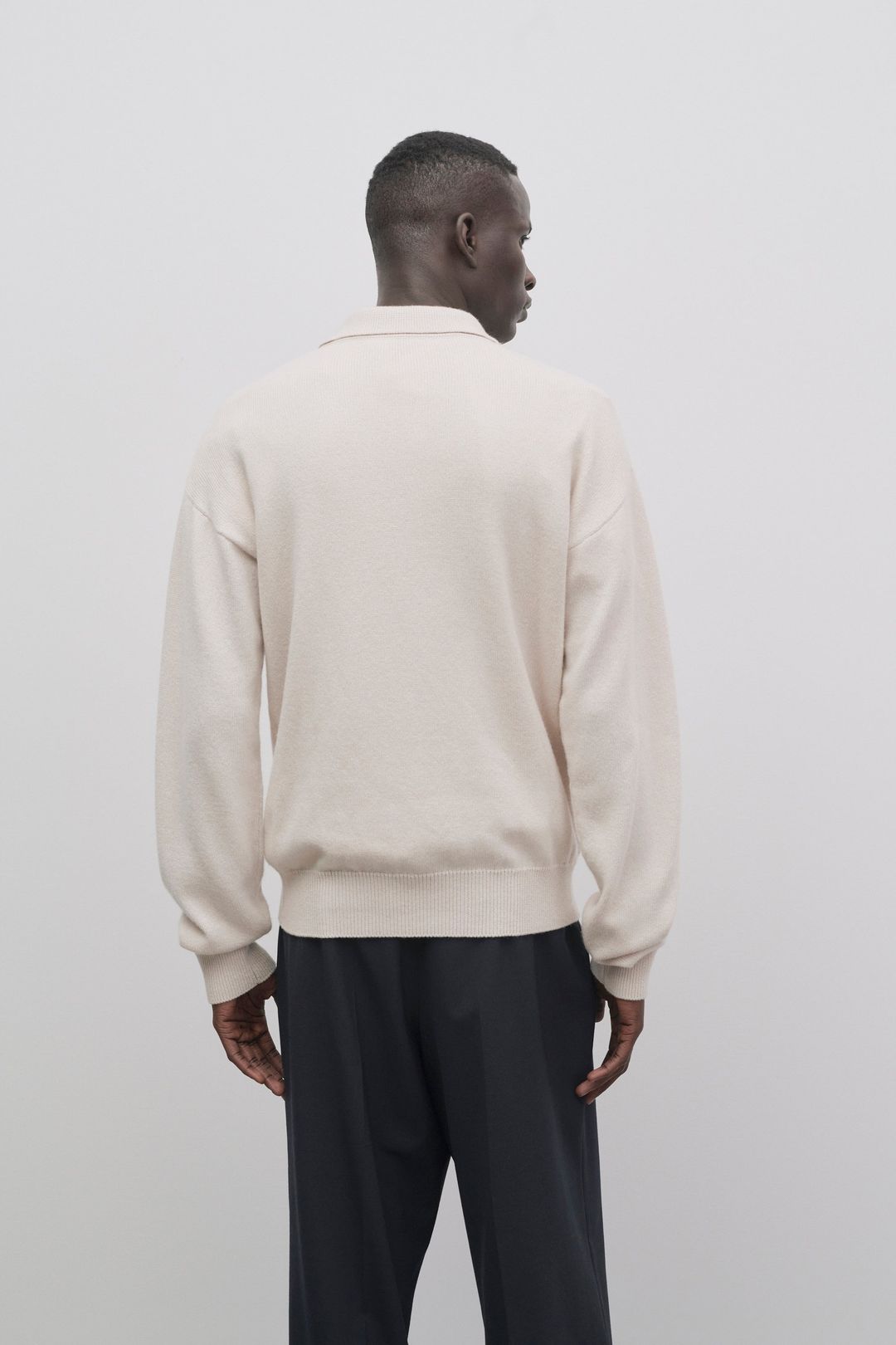 Joyce Polo in Cotton and Cashmere #5