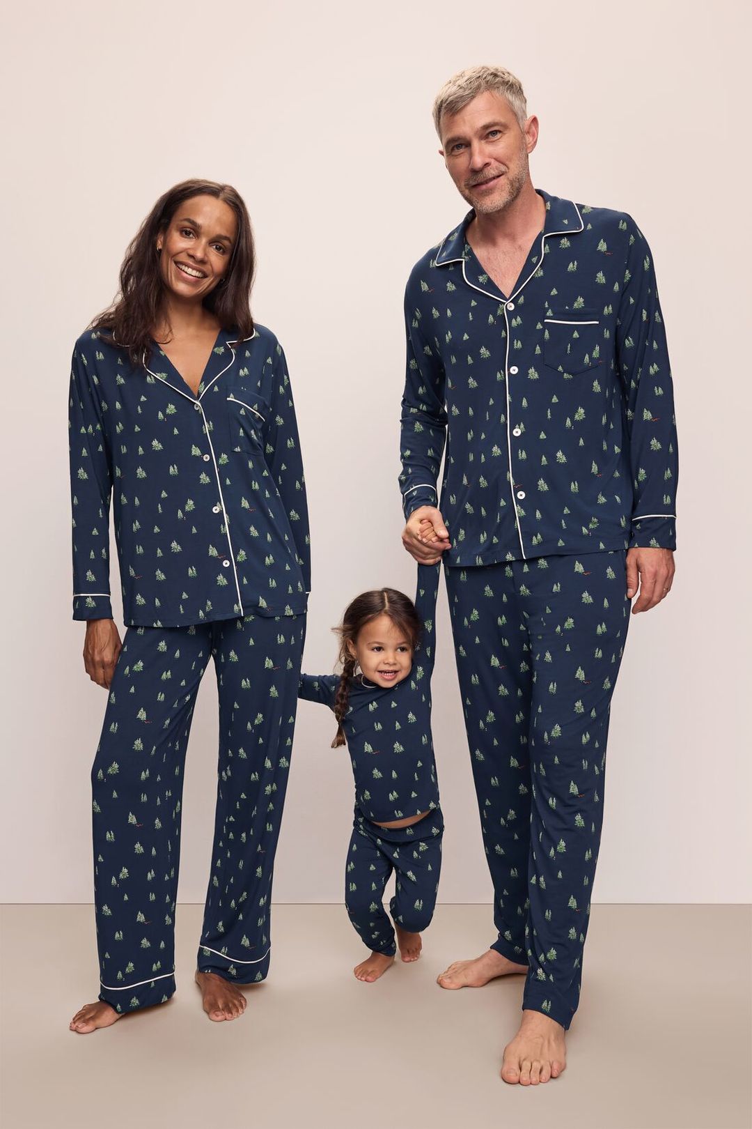 William Printed TENCEL™ Modal Long PJ Set #4