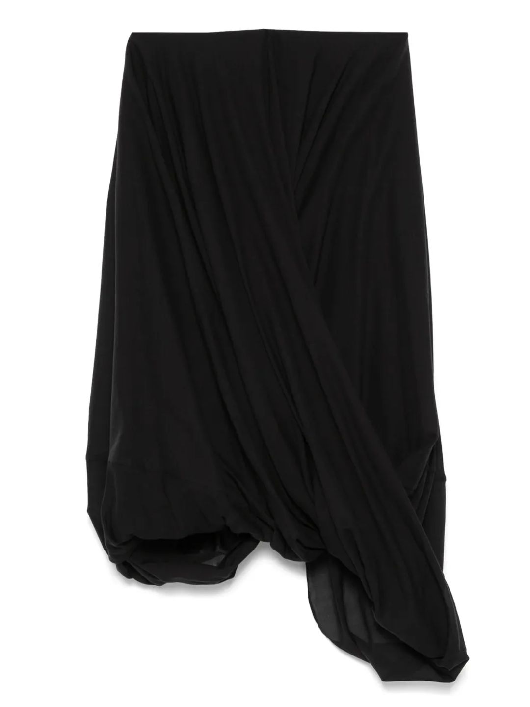 Black Cocoon Skirt