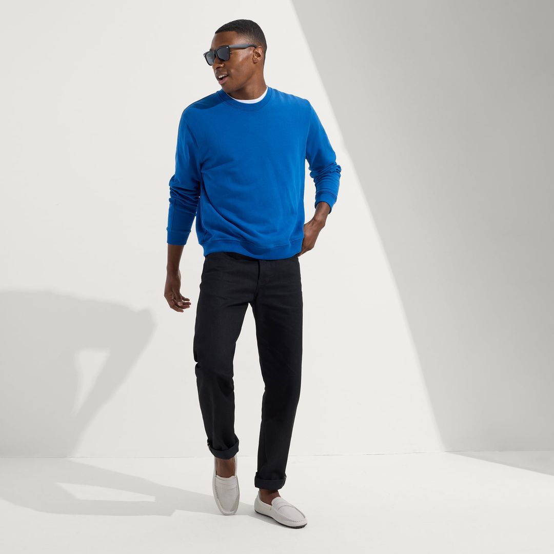 The Driving Loafer - Light Grey Herringbone #3