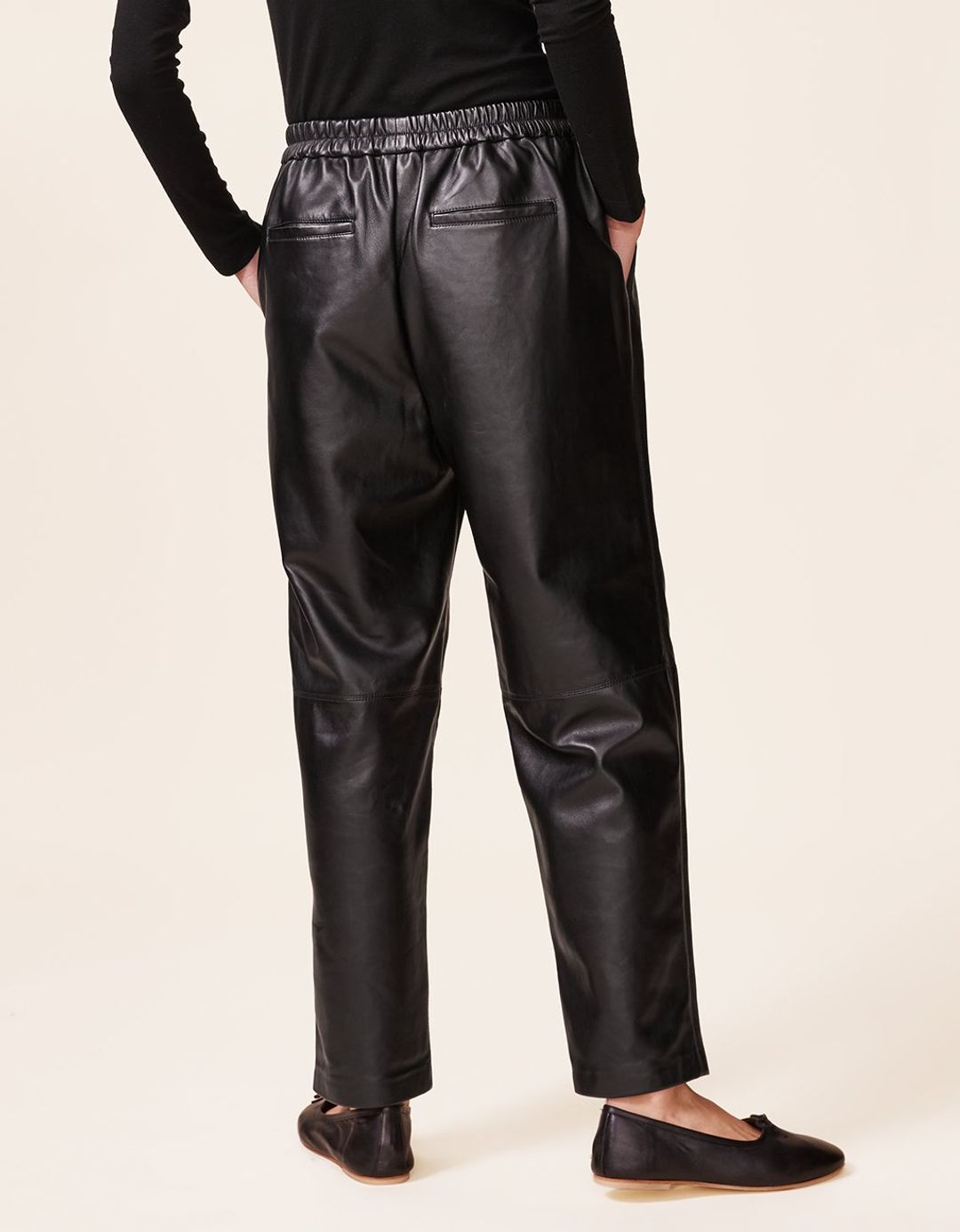 unsubscribed leather tapered pant #3