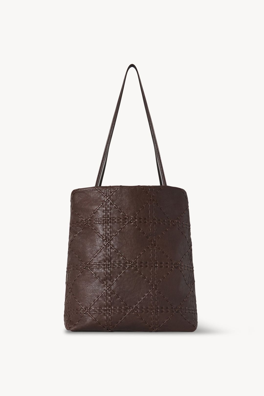 Lilou Woven Bag in Leather
