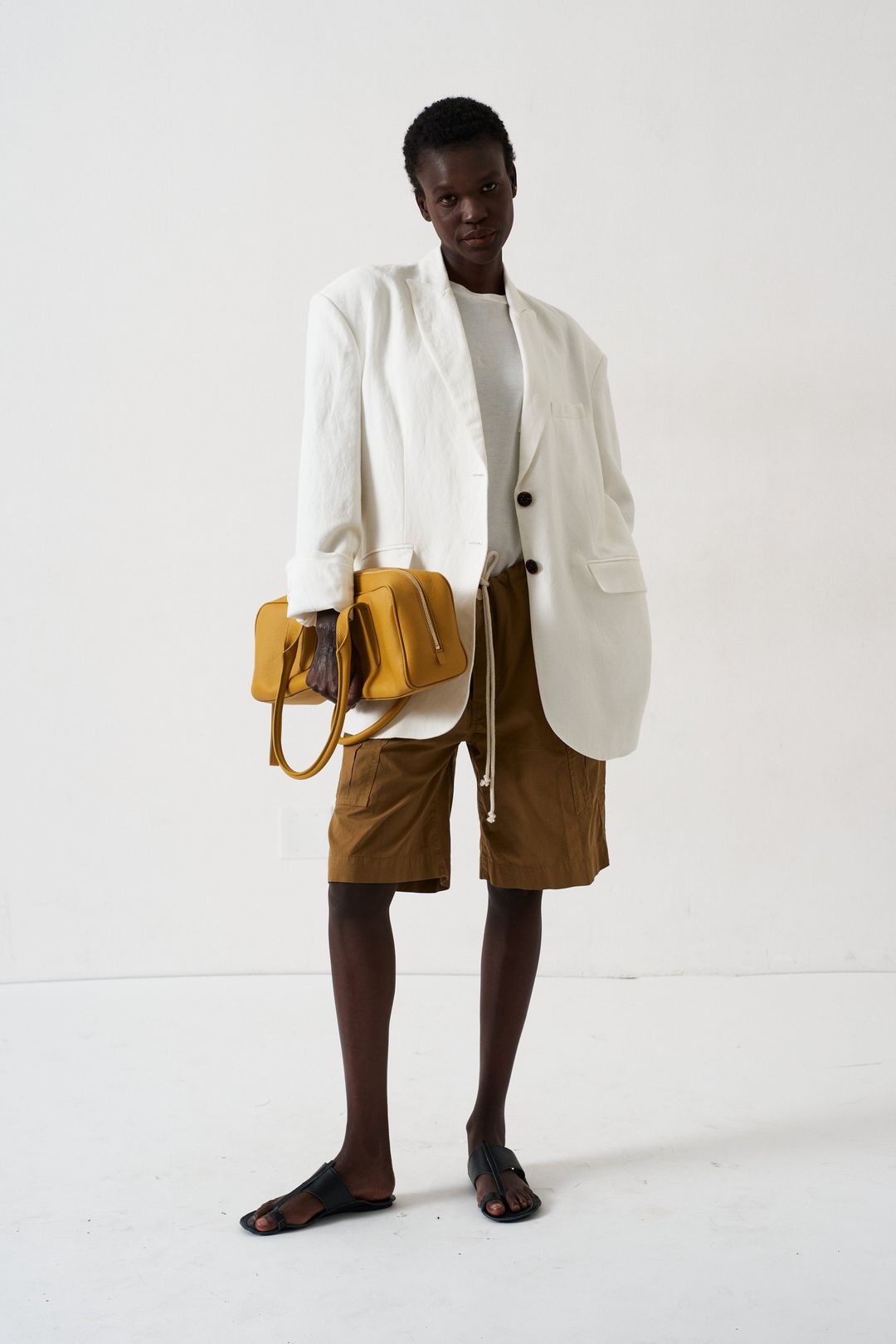 The Rope Tie Cargo Short in Camel #5