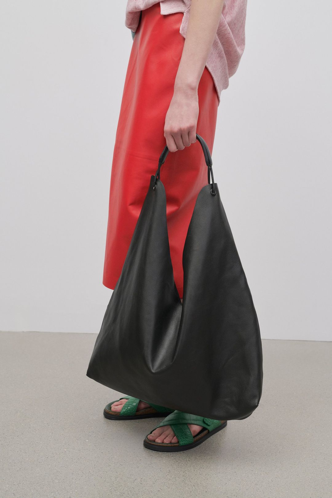 Bindle 3 Bag in Leather #4