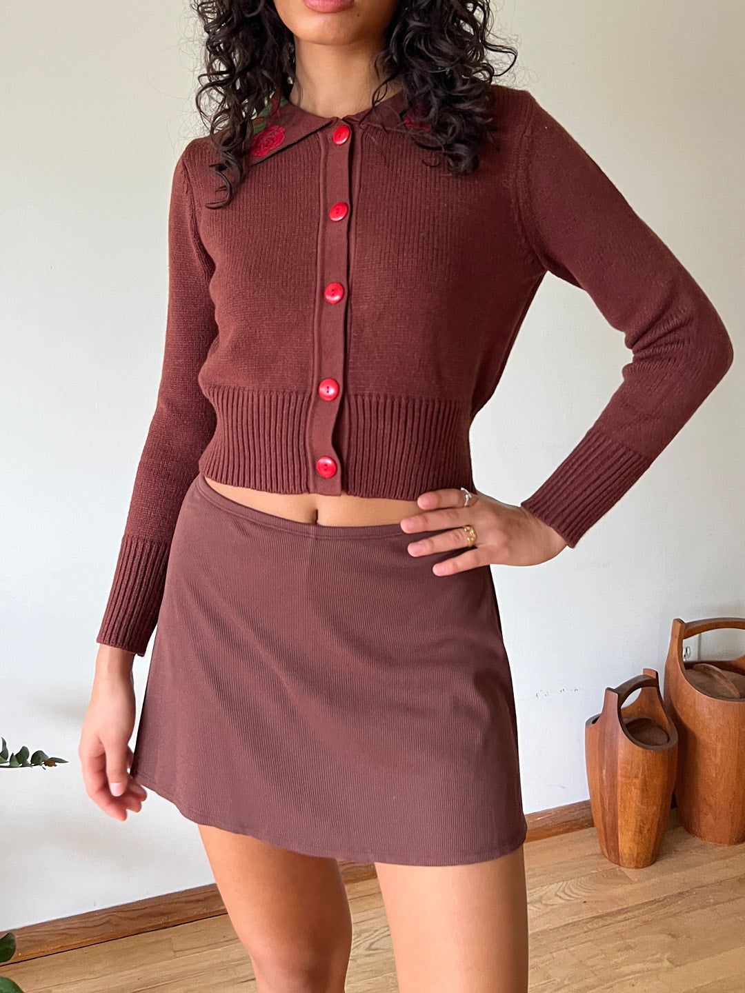 Darcy Skort - Brown #5