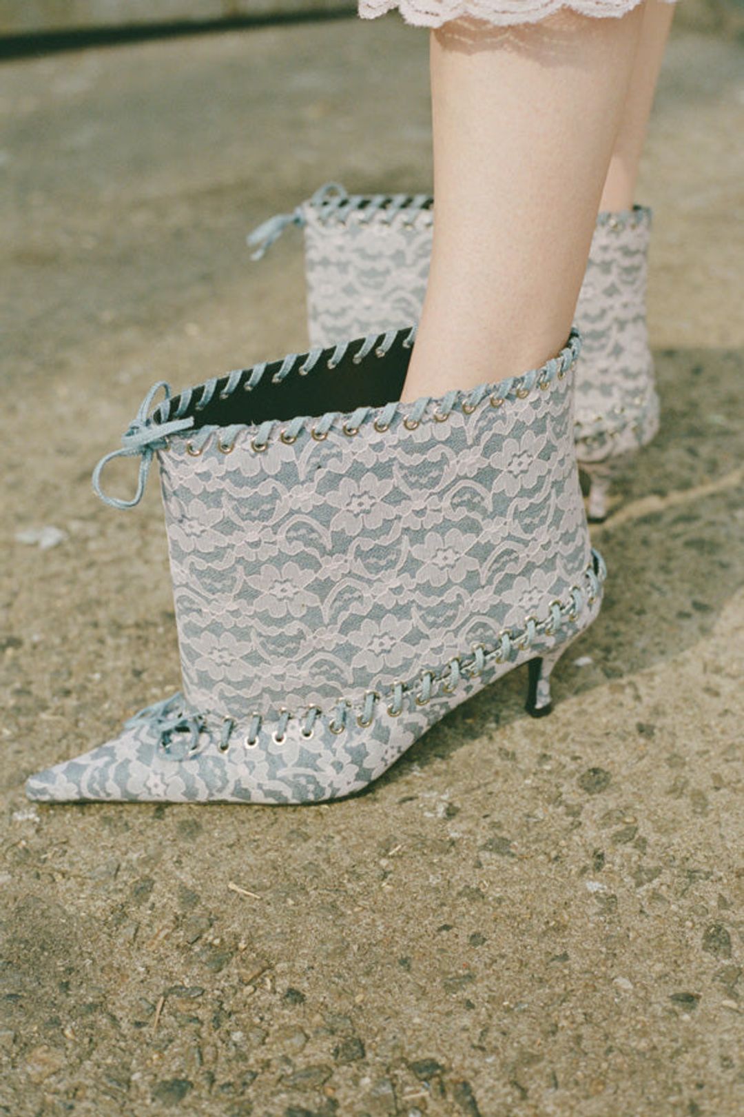 LEVEL BOOT, DENIM LACE #4