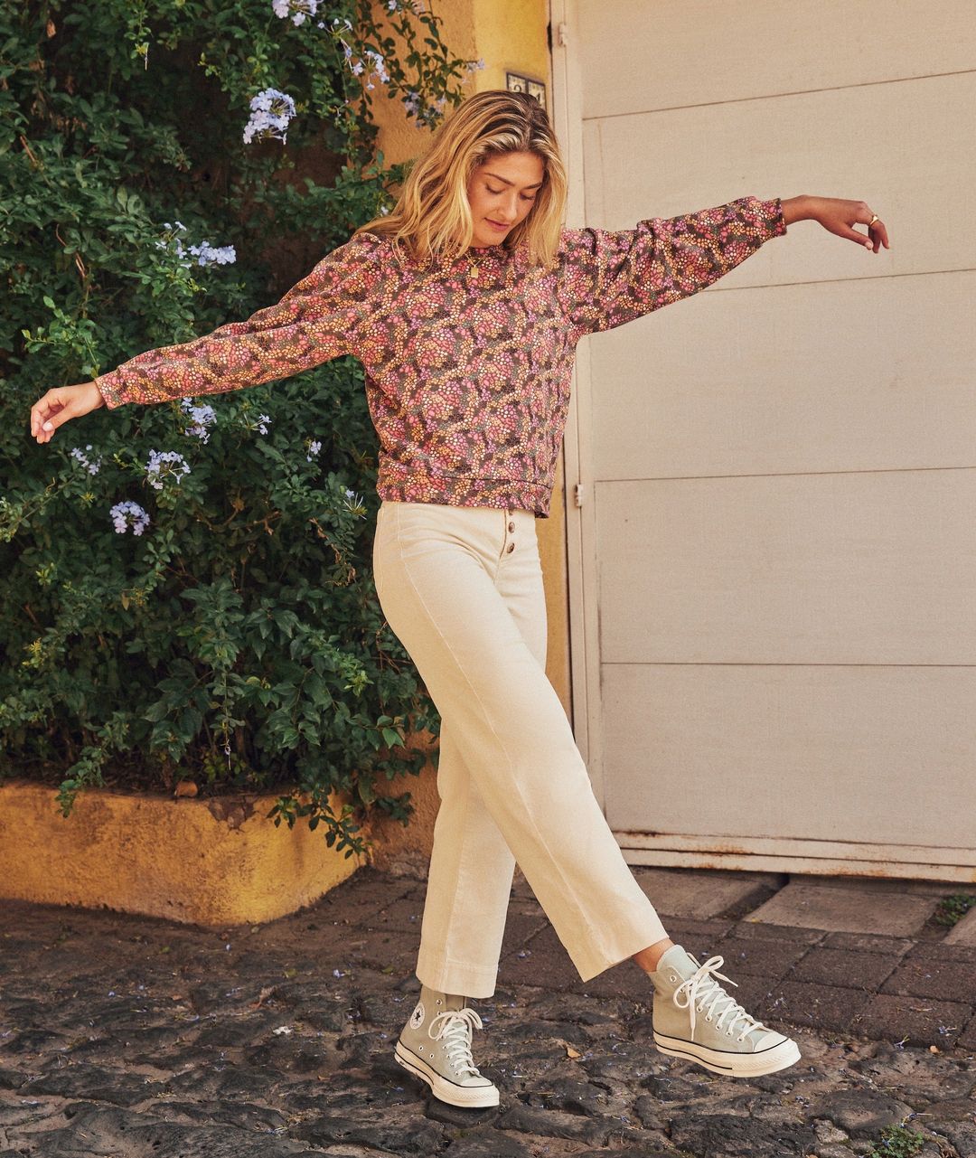 Bridget Corduroy Crop Pant #6