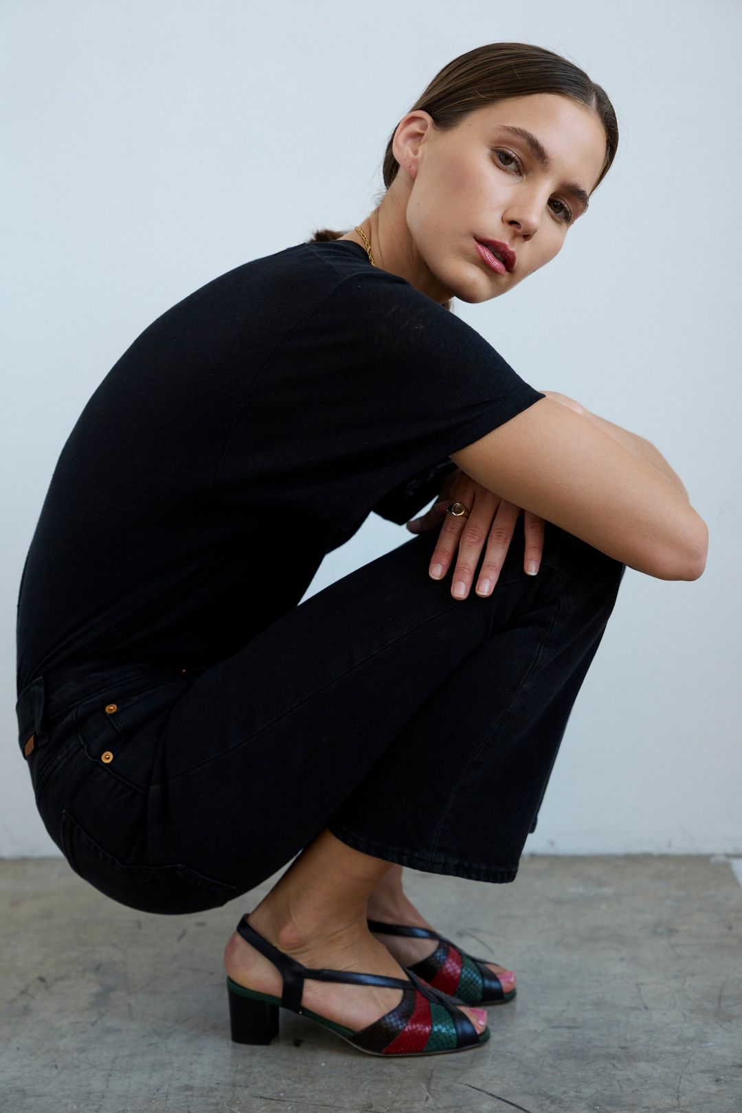 The Archive Heel in Snake Mix #5