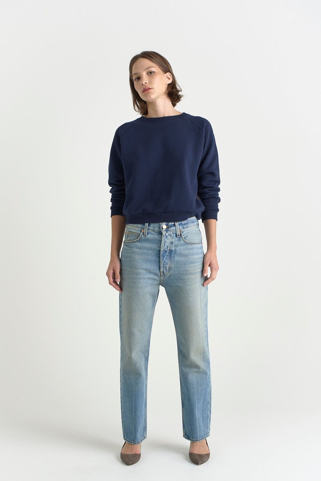 The Slouch in Worn Indigo #3