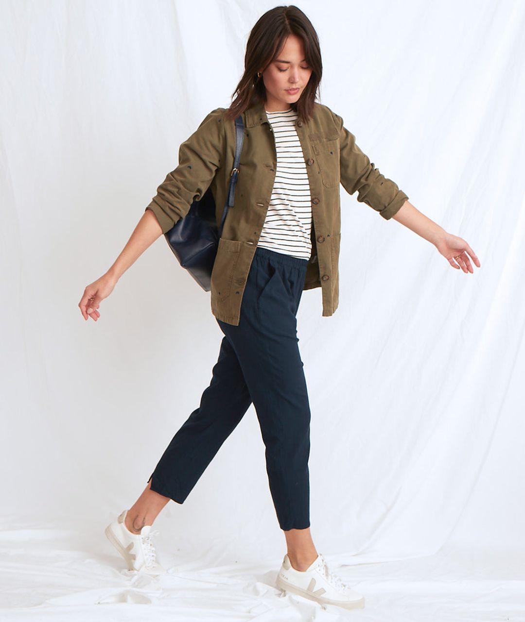 Monica Pant in Navy #5