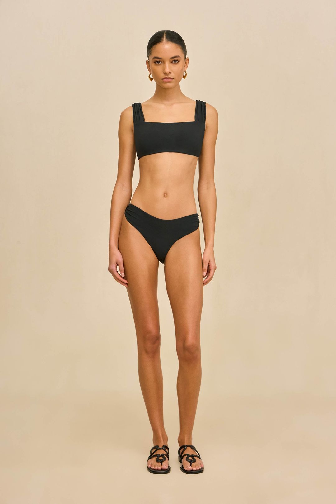 ALLIANA BIKINI TOP - BLACK #4