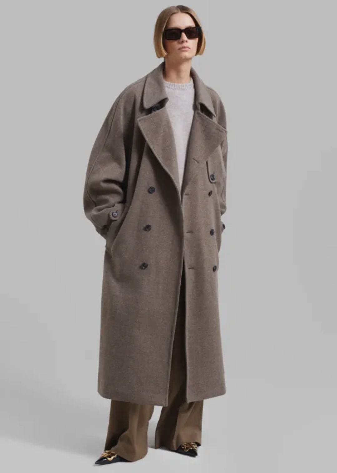 Salem Trench Coat - Espresso #4